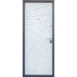 Купить входную дверь Линии мрамор / бетон (серия «ВИП+»)