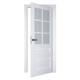 Купити міжкімнатні двері 607 "Білий" (серія "Neo-Classico")